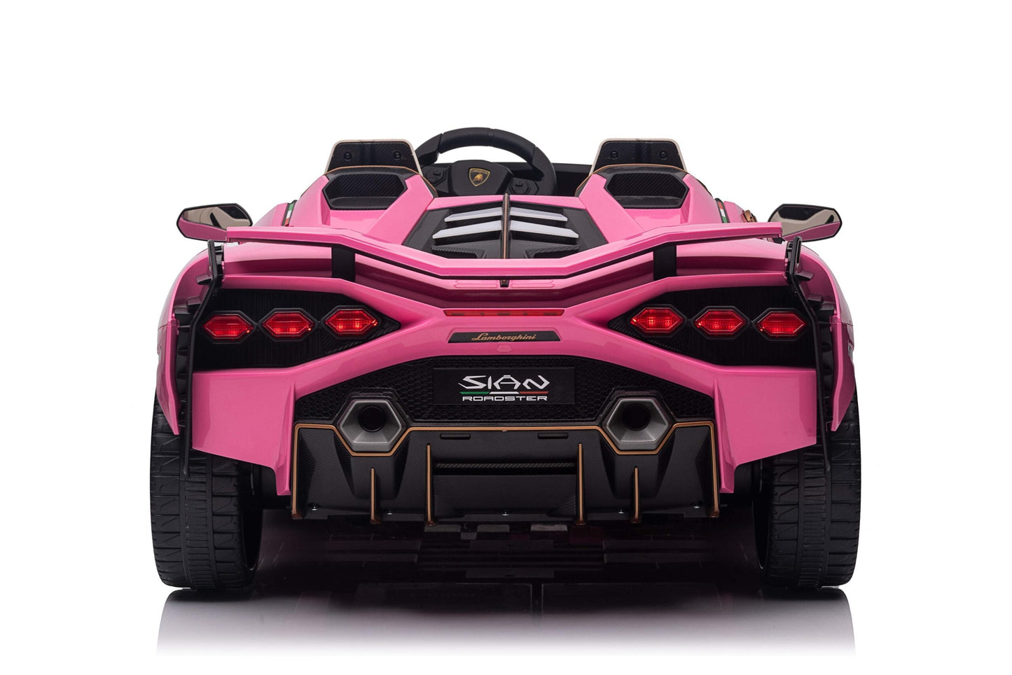 2-Seater Kids Lamborghini Sian Ride-On Car with Remote