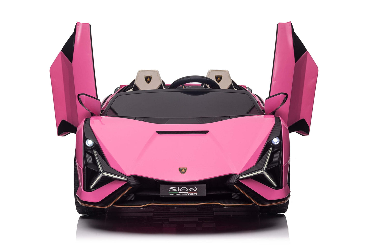 2-Seater Kids Lamborghini Sian Ride-On Car with Remote