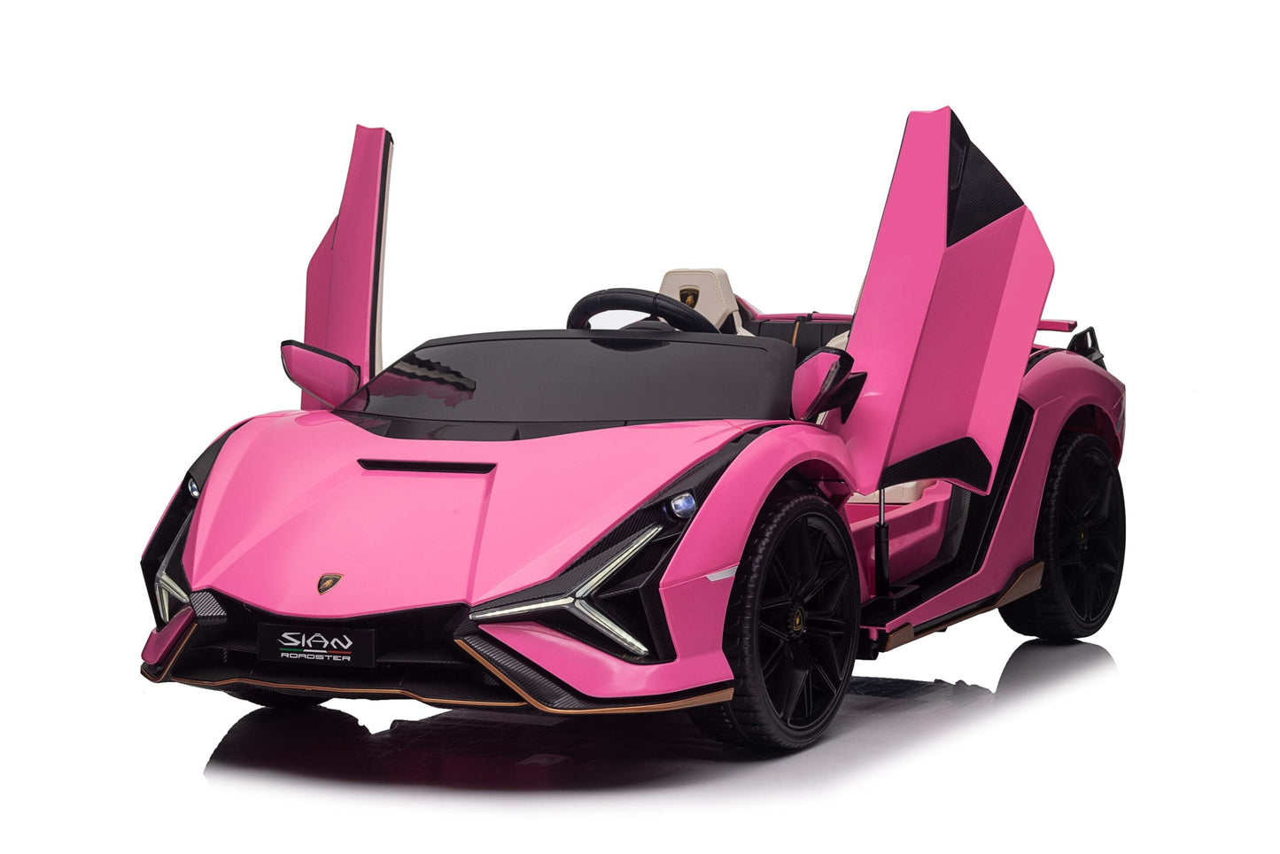 2-Seater Kids Lamborghini Sian Ride-On Car with Remote