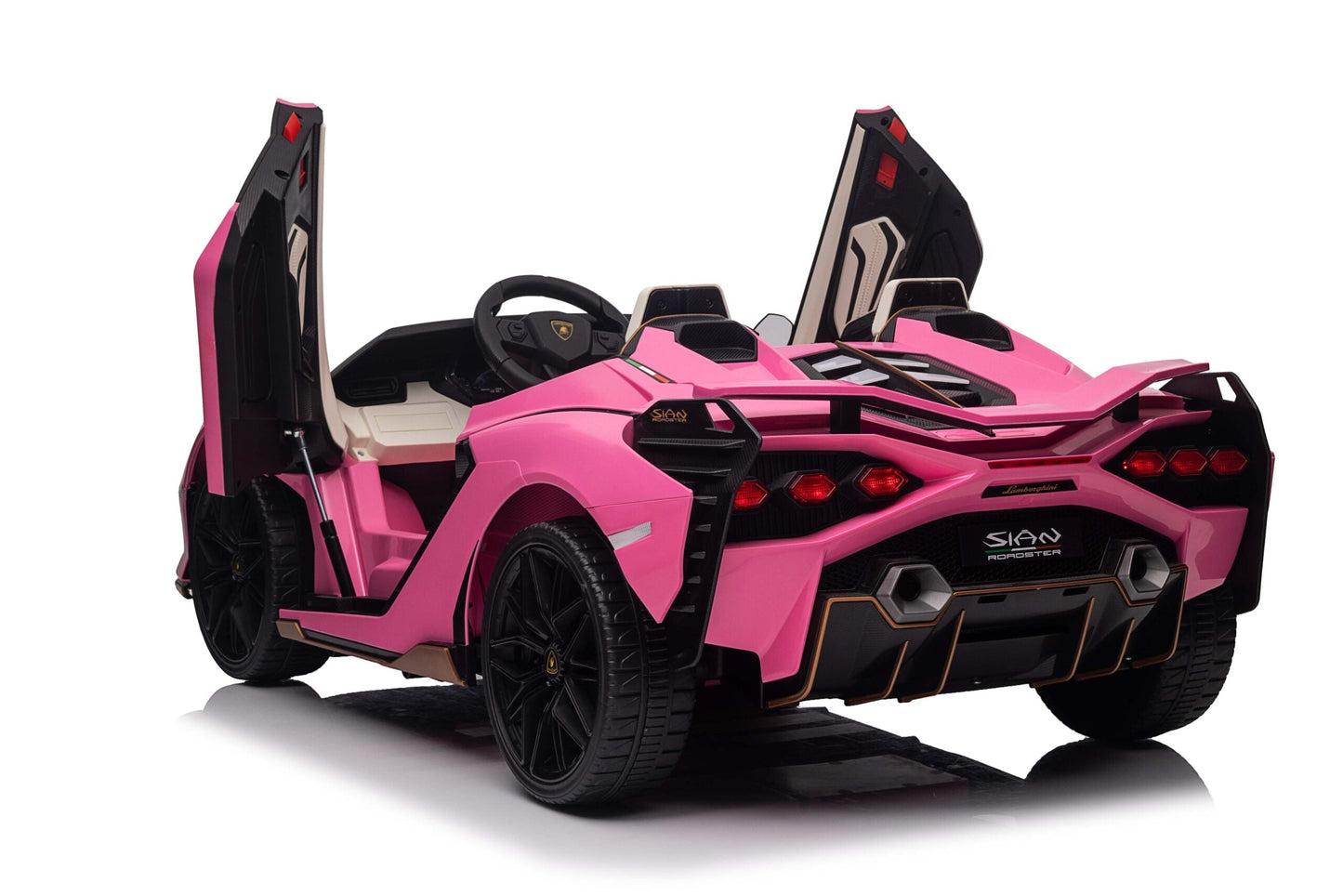 2-Seater Kids Lamborghini Sian Ride-On Car with Remote