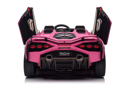 2-Seater Kids Lamborghini Sian Ride-On Car with Remote