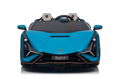 2-Seater Kids Lamborghini Sian Ride-On Car with Remote