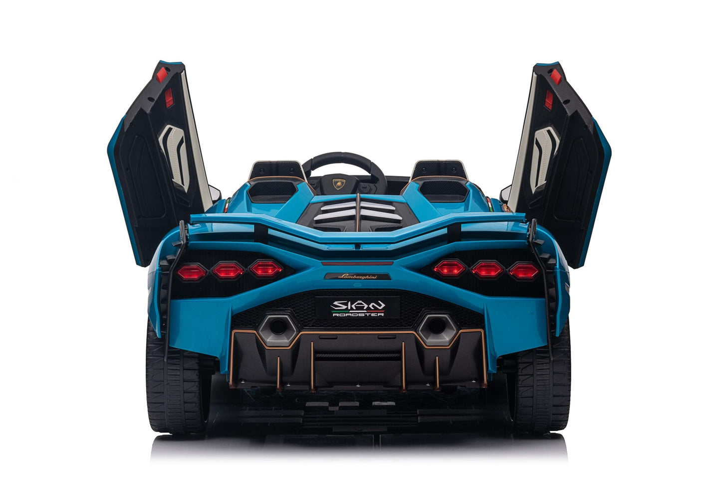 2-Seater Kids Lamborghini Sian Ride-On Car with Remote