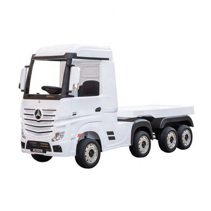 Kids Mercedes Actros Lorry 24v Electric Ride-on Truck with Trailer - Littletrax Kids Electric Bikes
