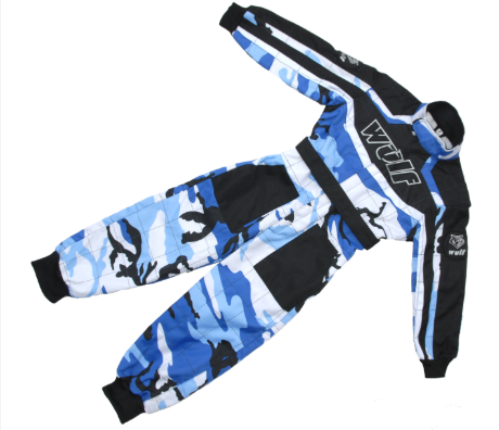 Wulfsport Cub Racing Camo Suit - Littletrax Kids Electric Bikes