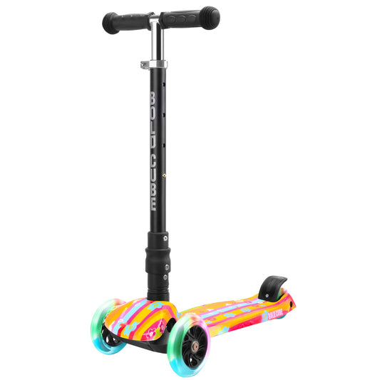 Flower Power - Big 3 Wheel Scooter - Littletrax Kids Electric Bikes
