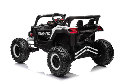 Licensed Can-Am 12V Bombardier Kids Ride-On Buggy With Leather Seat and Rubber Wheels - Littletrax Kids Electric Bikes