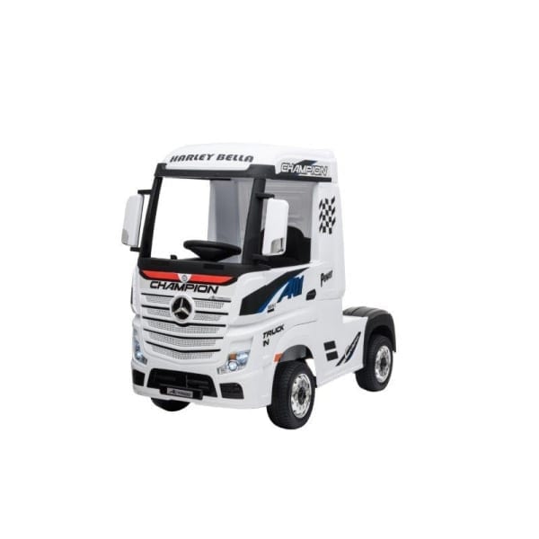 Kids Mercedes Actros Lorry 24v Electric Ride-on Truck with Trailer - Littletrax Kids Electric Bikes