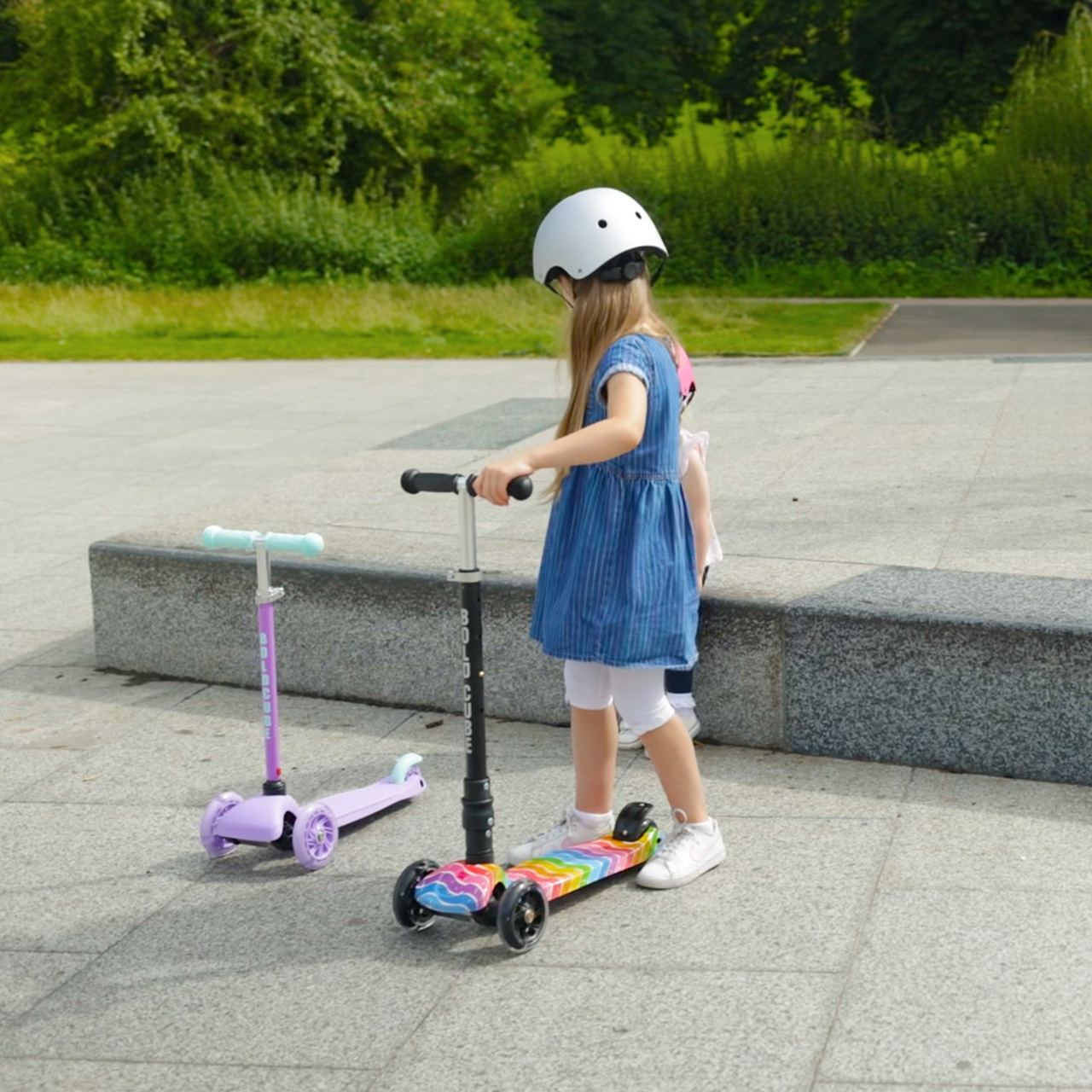 Astro Dream - Big 3 Wheel Scooter - Littletrax Kids Electric Bikes