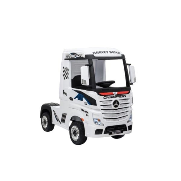 Kids Mercedes Actros Lorry 24v Electric Ride-on Truck with Trailer - Littletrax Kids Electric Bikes