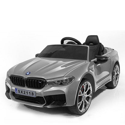 BMW M5 Kids Ride on Electric Car 12v With leather Seats and Eva Wheels