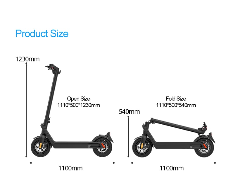 Neo Outlaw X9 Electric Scooter 70km Range 550w 48V 10" Tyre - Littletrax Kids Electric Bikes