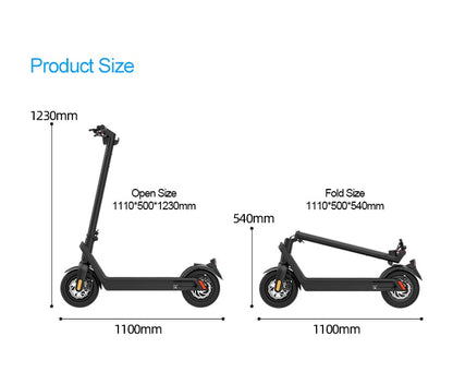 Neo Outlaw X9 Electric Scooter 70km Range 550w 48V 10" Tyre - Littletrax Kids Electric Bikes