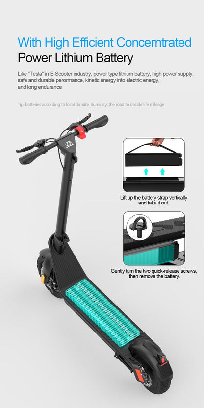 Neo Outlaw X9 Electric Scooter 70km Range 550w 48V 10" Tyre - Littletrax Kids Electric Bikes