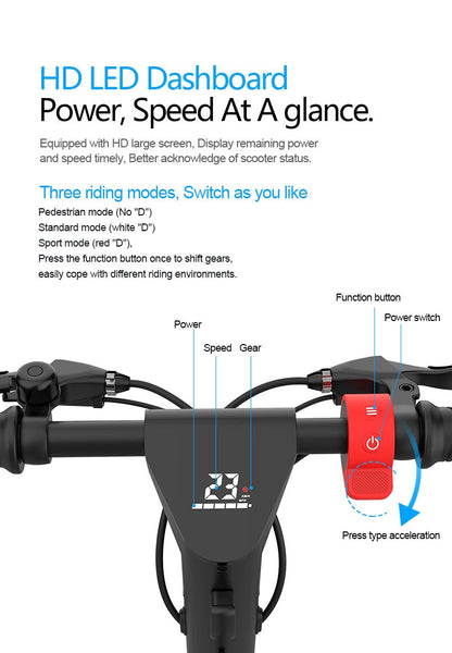 Neo Outlaw X9 Electric Scooter 70km Range 550w 48V 10" Tyre - Littletrax Kids Electric Bikes